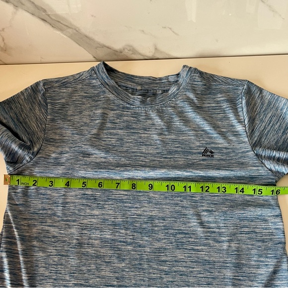 RBX Heathered Blue Short Sleeve Tee - Picture 10 of 15